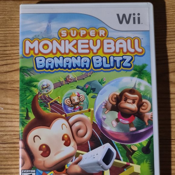 Super Monkey Ball Banana Blitz Nintendo Wii game (CIB) - Picture 1 of 5